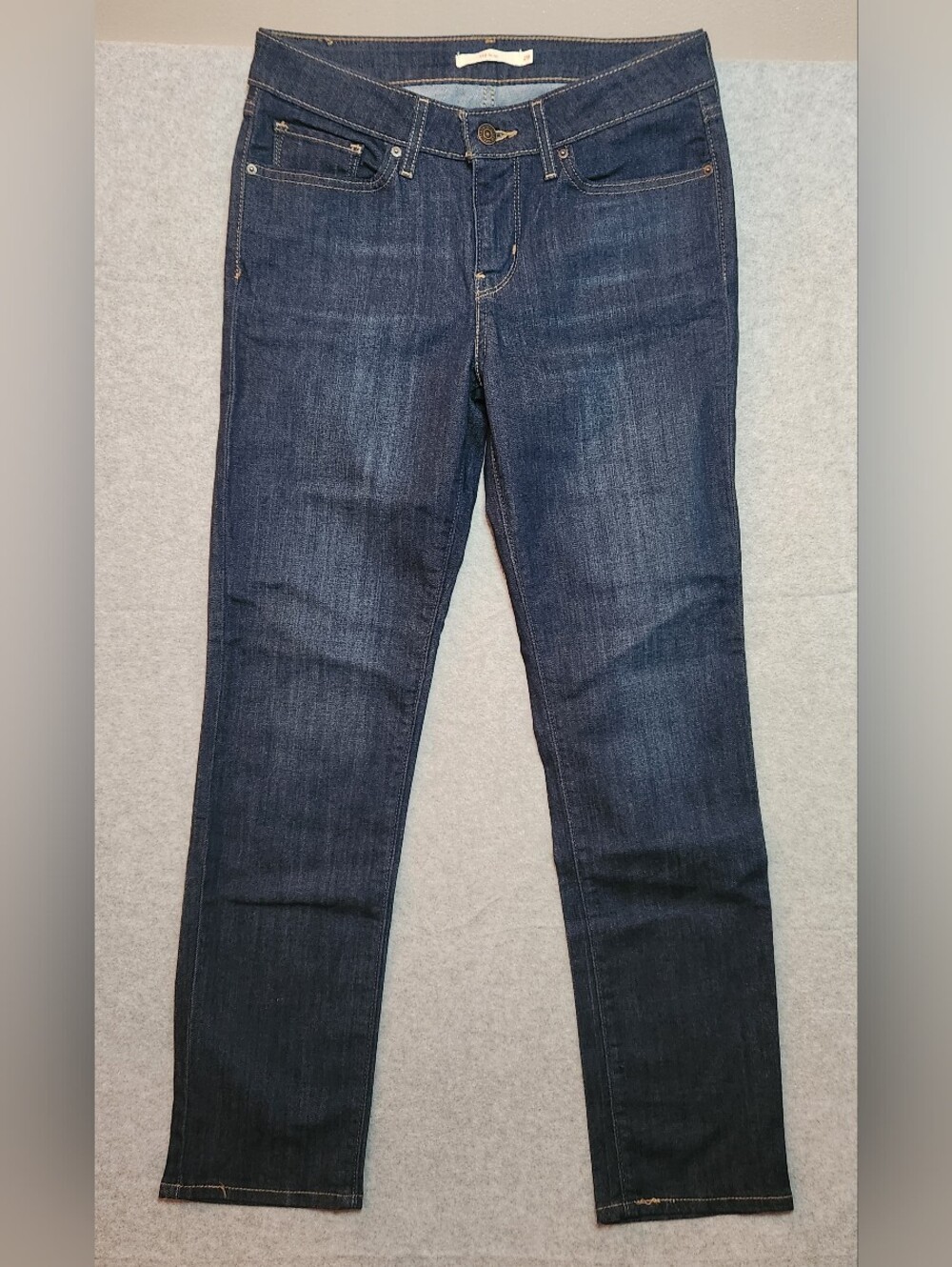 Levis Womens 712 Dark Wash Slim Jeans Size 29